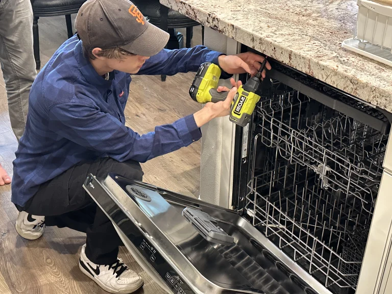 BonTech Home Services | Appliance Repairs in Fresno, CA 29 an appliance repair technician in Fresno, CA is repairing a broken dishwasher